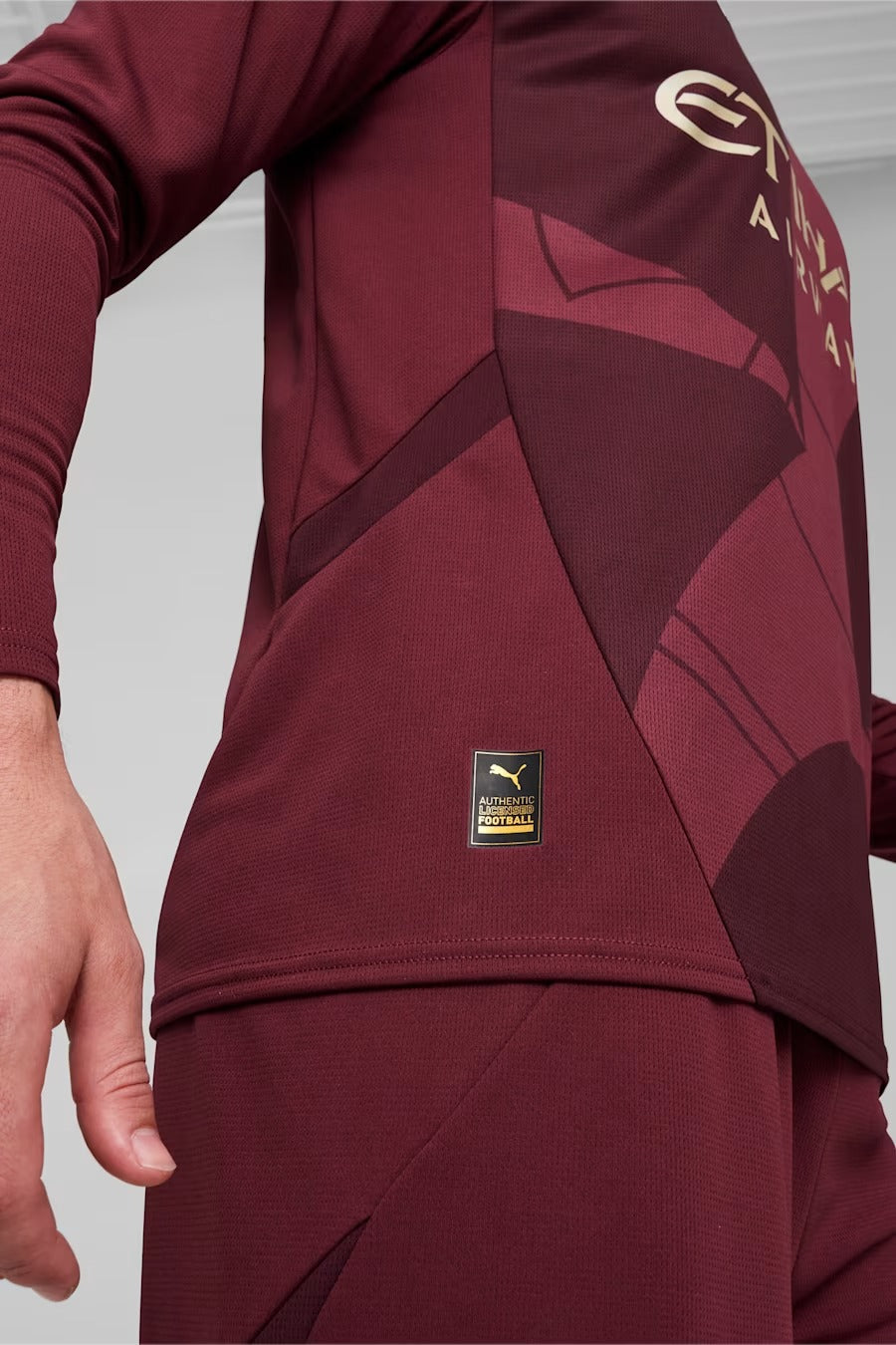 Camiseta Manchester City Tercera Manga Larga 2024/25 Versión Fan