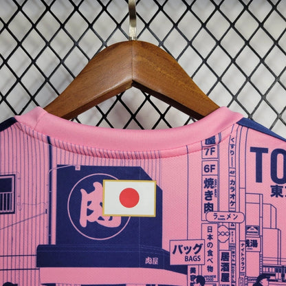 Camiseta Japón Edición Especial "Tokio Rosa" 2024 Versión Fan