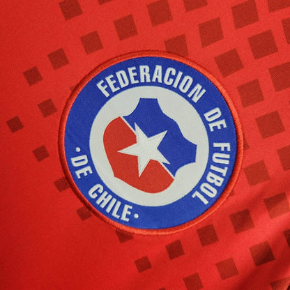 Camiseta Chile Local 2024 Versión Fan
