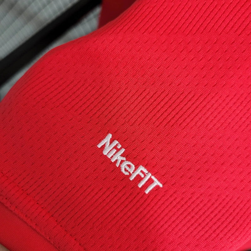 Camiseta Manchester United Retro Local Manga Larga 2007/08