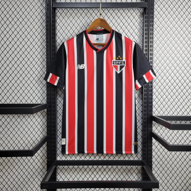Camiseta Sao Paulo Visita 2024 Versión Fan