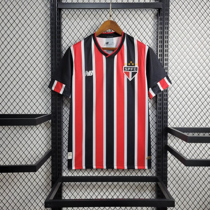 Camiseta Sao Paulo Visita 2024 Versión Fan