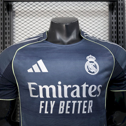Camiseta Real Madrid Visita 2025/26 Versión Jugador