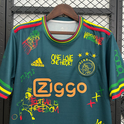 Camiseta Ajax Edición Especial "Bob Marley Verde" 2025/26 Versión Fan