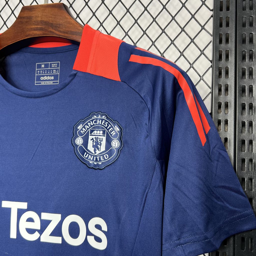 Camiseta Manchester United Entrenamiento 2024/25 Versión Fan