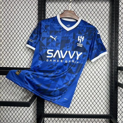 Camiseta Al Hilal SC Local 2024/25 Versión Fan