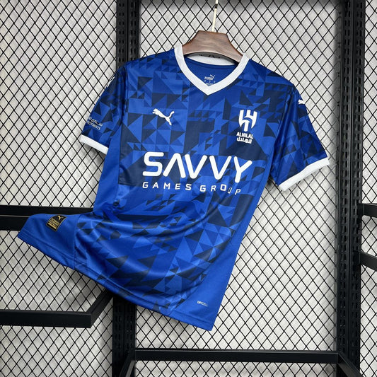 Camiseta Al Hilal SC Local 2024/25 Versión Fan