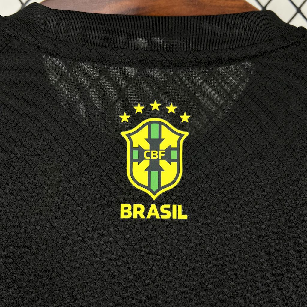 Camiseta Brasil "Edición Cristo Redentor Gris" 2024 Versión Fan