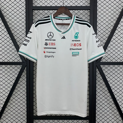 F1 Formula 1 Mercedes Blanca