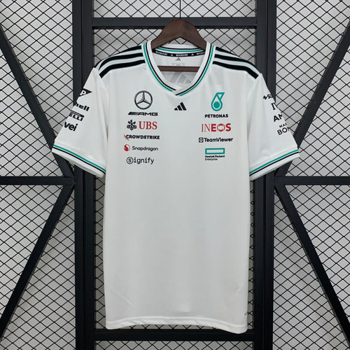 F1 Formula 1 Mercedes Blanca