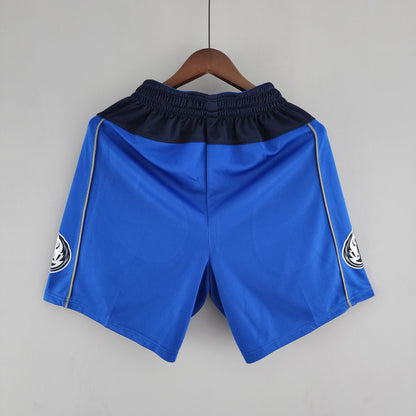 Camiseta Dallas Mavericks Shorts Azules