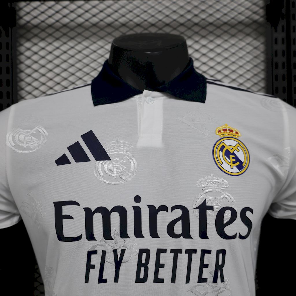 Camiseta Real Madrid Polo Blanco 2025/26 Versión Jugador