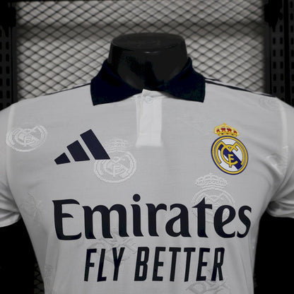 Camiseta Real Madrid Polo Blanco 2025/26 Versión Jugador