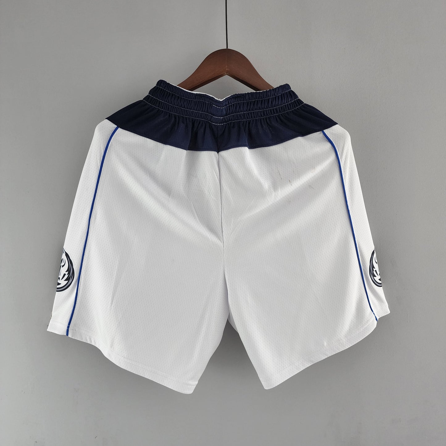 Camiseta Dallas Mavericks Shorts Blanco