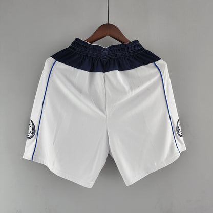 Camiseta Dallas Mavericks Shorts Blanco