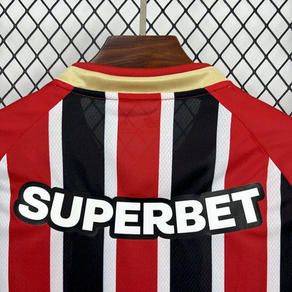 Camiseta Sao Paulo Visita 2025/26 Versión Fan