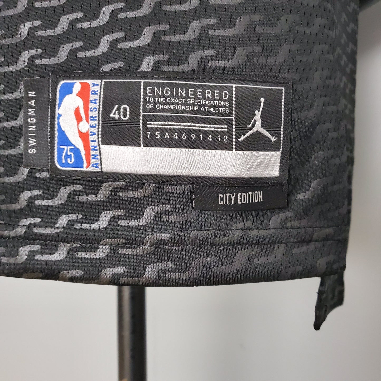 Camiseta Sacramento Kings Camiseta Negra Clásica