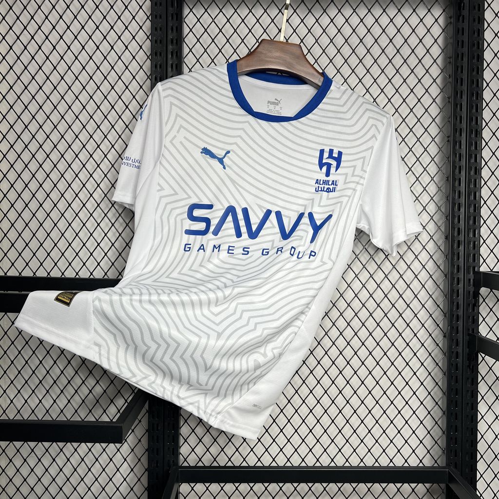 Camiseta Al Hilal SC Visita 2024/25 Versión Fan