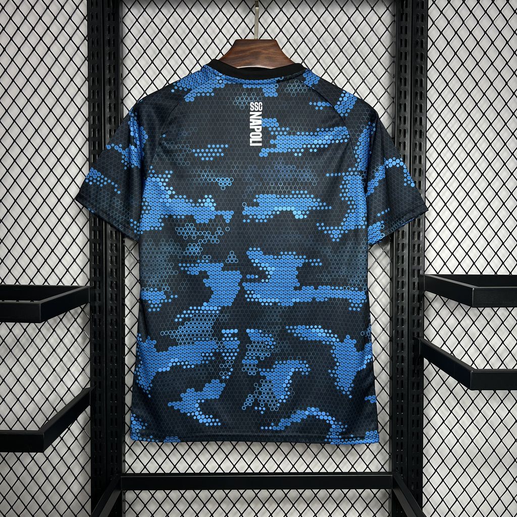 Camiseta Napoli Pre Partido 2024/25 Versión Fan