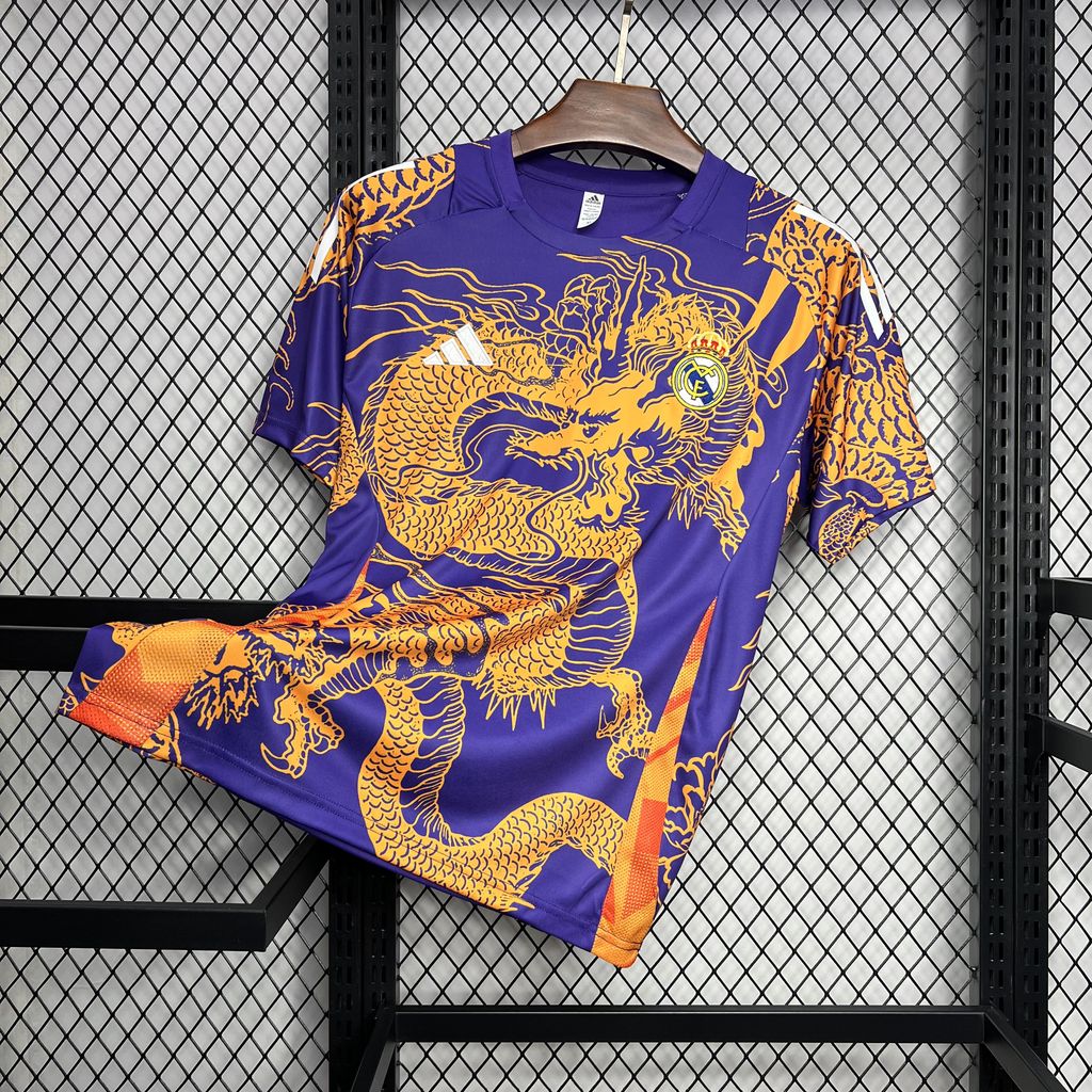Camiseta Real Madrid Edición Especial "Dragón-Purpura" 2024/25 Versión Fan