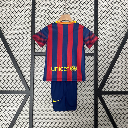 Barcelona Retro Kit Niños Local 2013/14