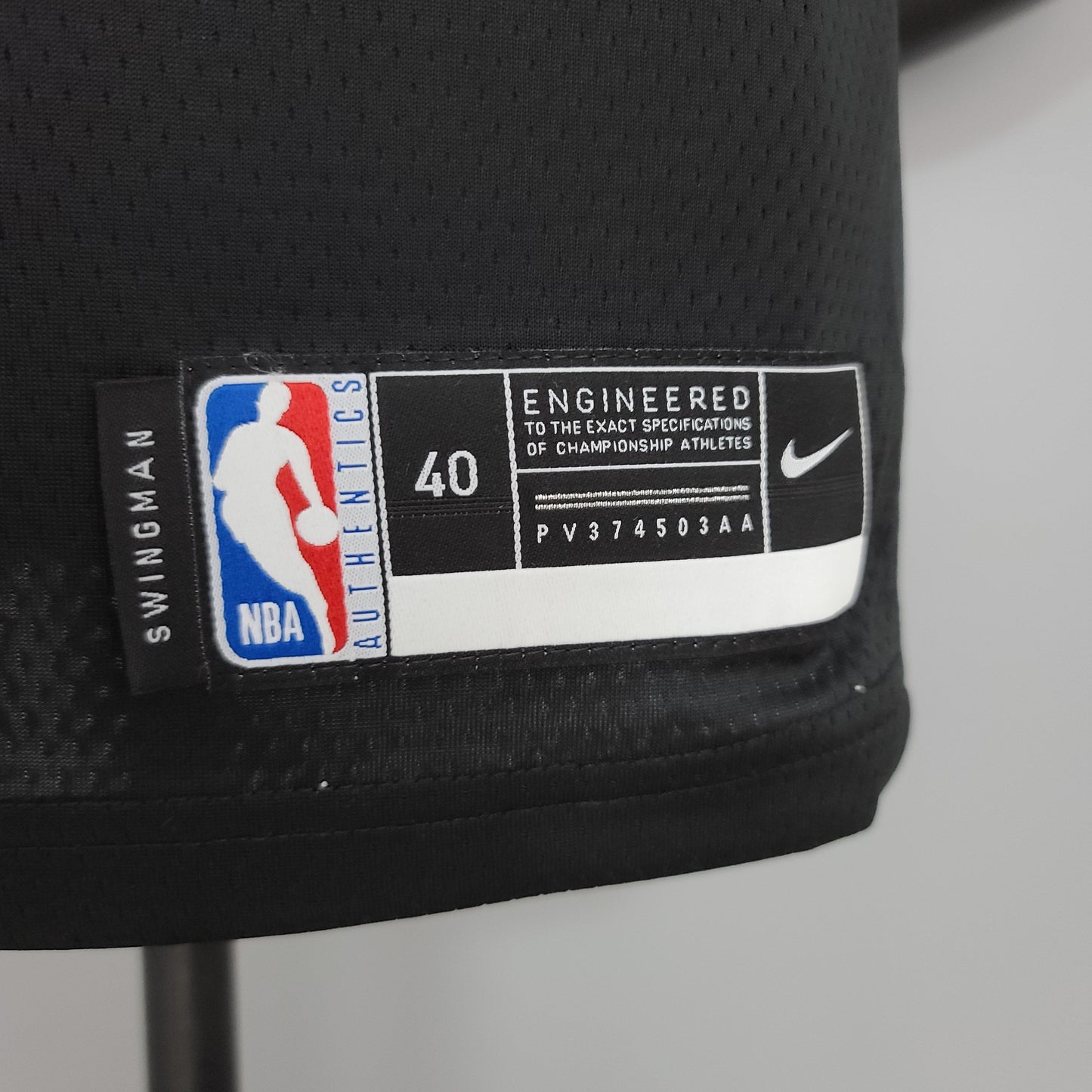 Camiseta Atlanta Hawks "MLK" Negra