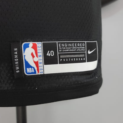 Camiseta Atlanta Hawks "MLK" Negra