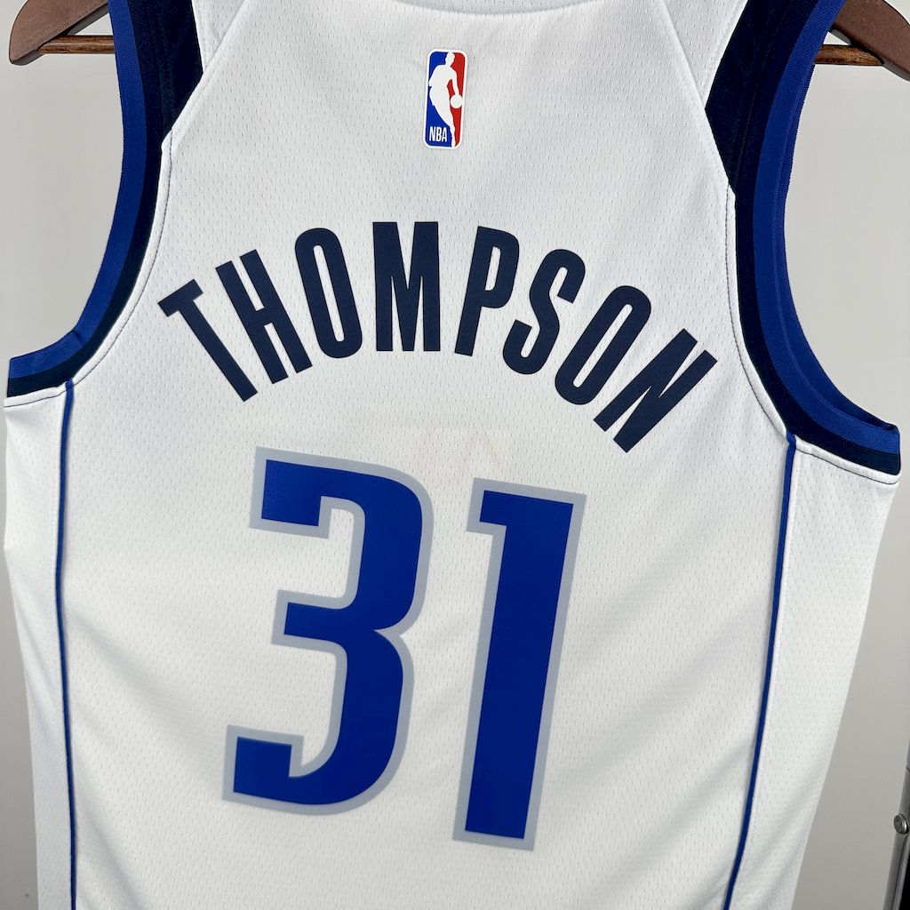 Camiseta Dallas Mavericks "Thompson" Blanca 2023/24
