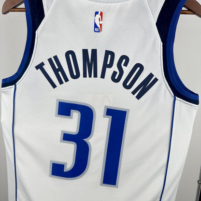 Camiseta Dallas Mavericks "Thompson" Blanca 2023/24