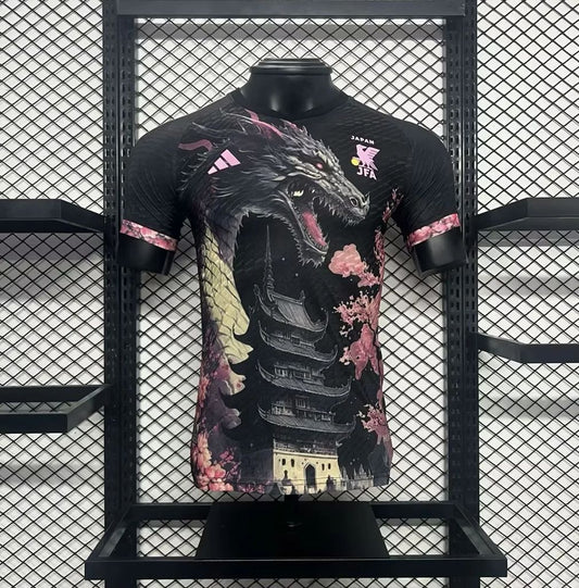 Camiseta Japón "Edición Dragón Negro" 2024 Versión Jugador