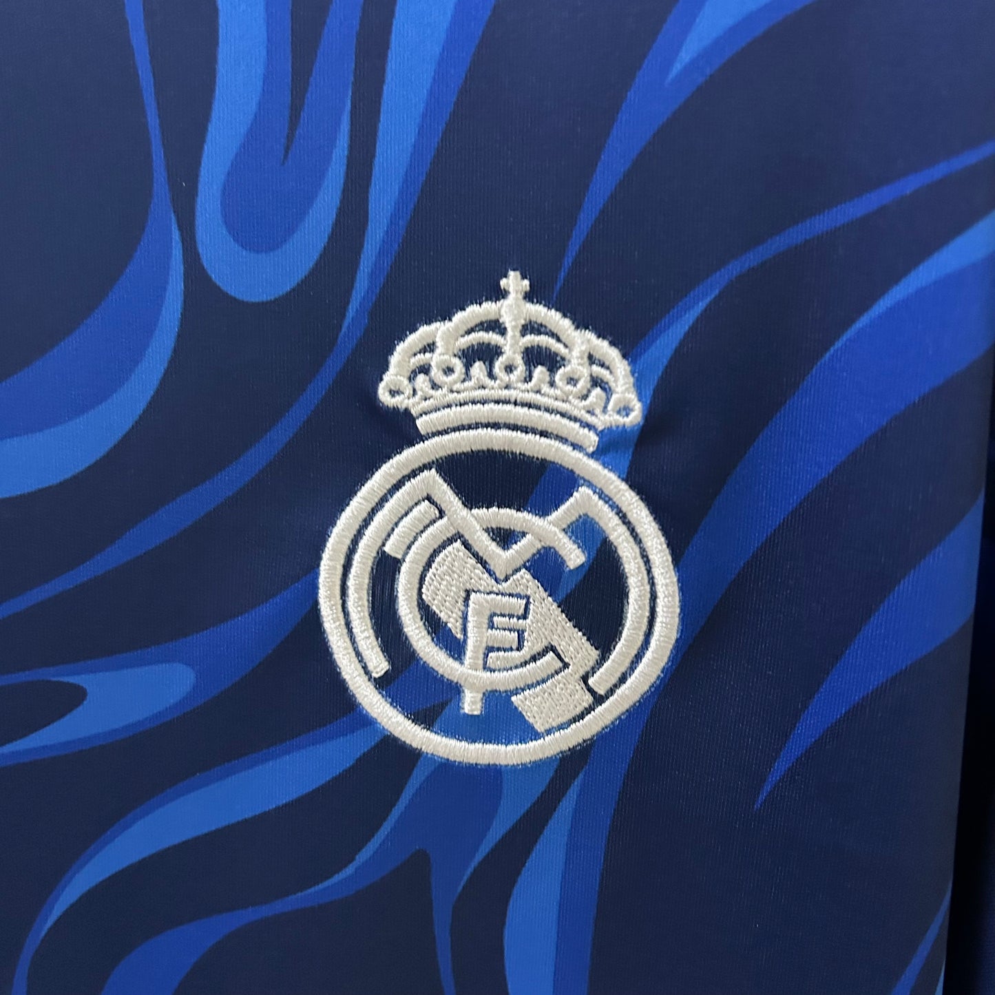 Camiseta Real Madrid Entrenamiento Azul 2025/26 Versión Fan