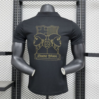 Camiseta FC Barcelona Lamine Yamal 304 Negra 2024/25 Versión