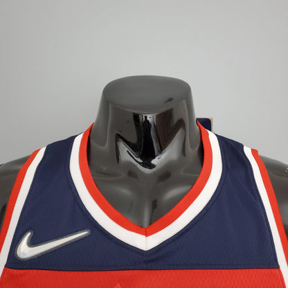 Camiseta Washington Wizards Camiseta Azul Roja Clásica