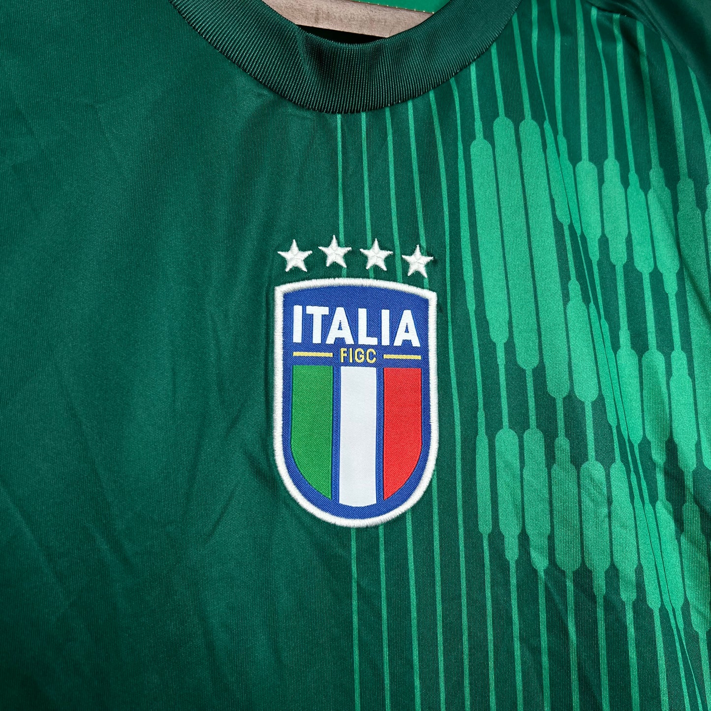 Camiseta Italia Pre Partido 2024 Versión Fan