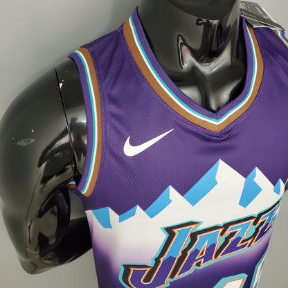 Camiseta Utah Jazz "Retro Mountain" Morada