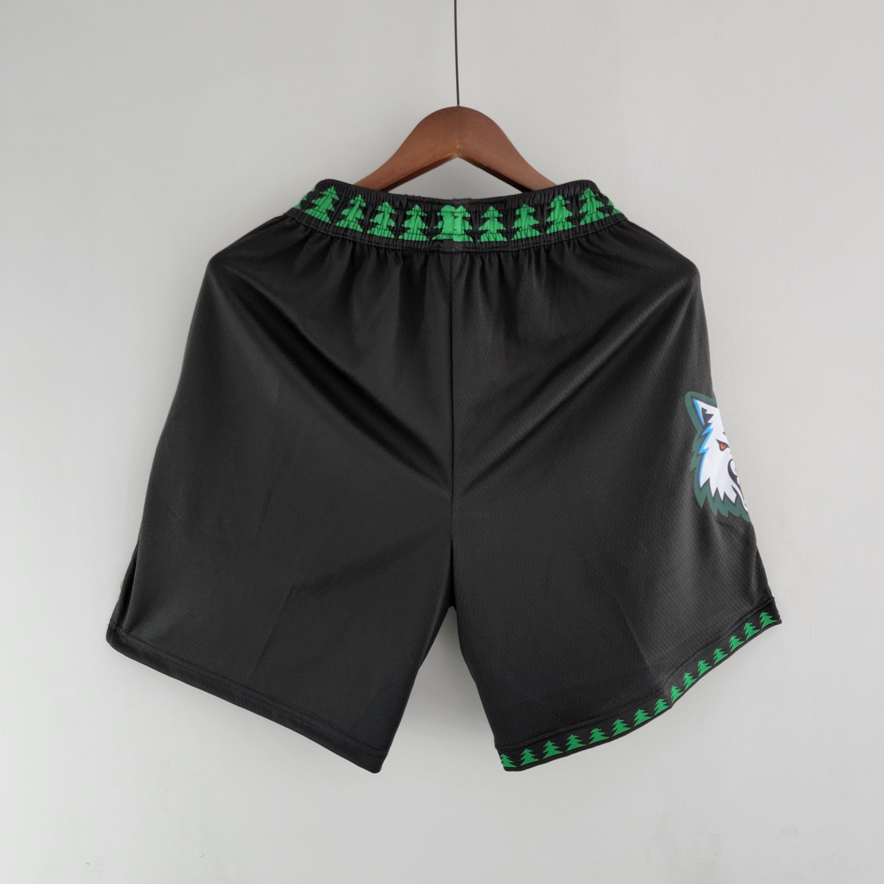 Minnesota Timberwolves Shorts Negros