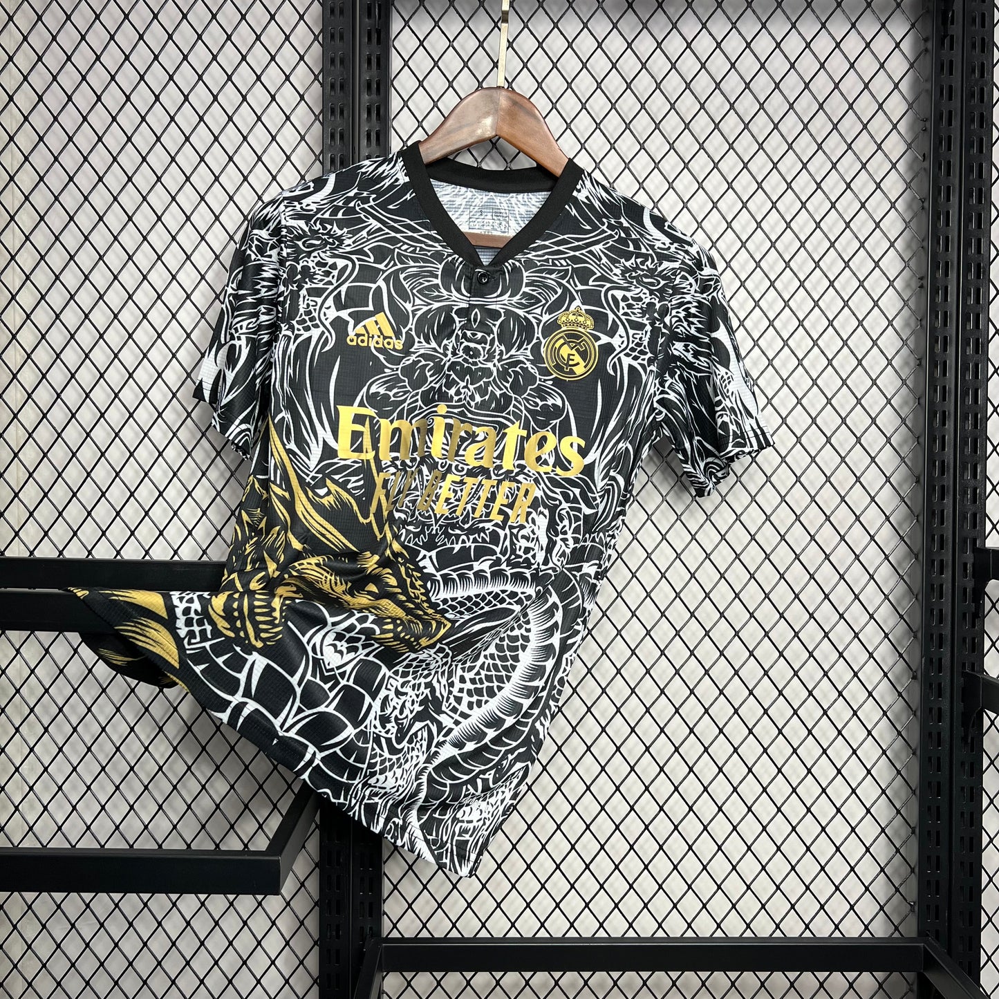 Camiseta Real Madrid Edición Especial "Dragón-Gris" 2024/25 Versión Fan