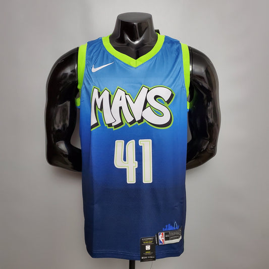 Camiseta Dallas Mavericks Camiseta "Blue Idol" Azul