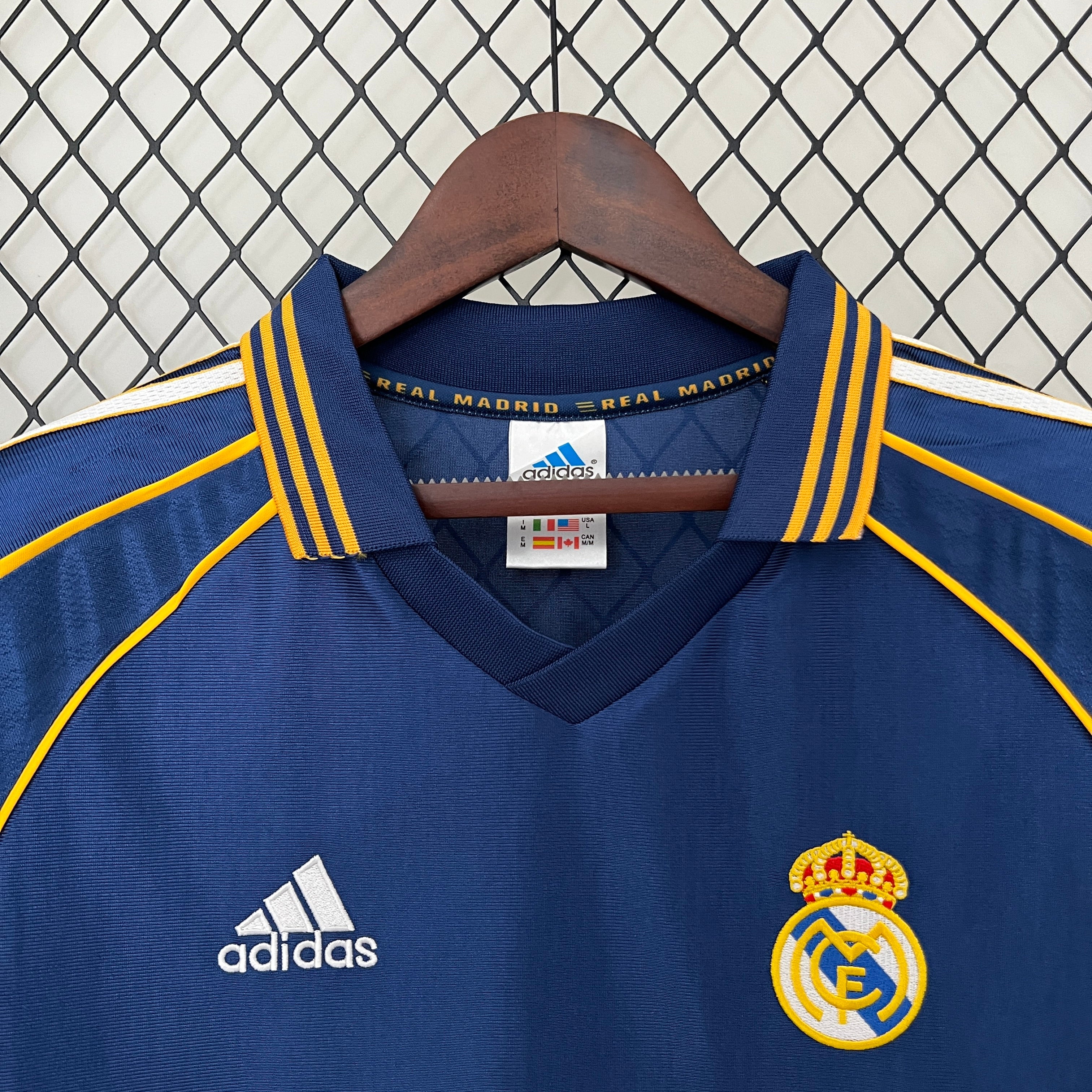 Real Madrid Tercera Retro 1998/00 Versión Fan