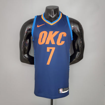 Camiseta Oklahoma City Thunder "Blue Stripes" Azul