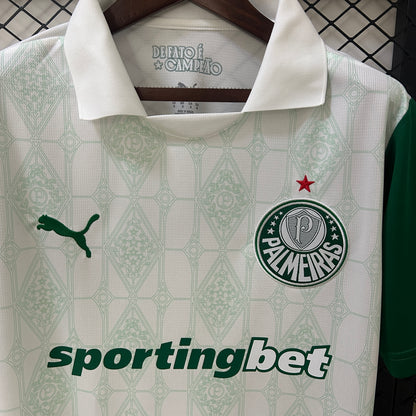 Camiseta Palmeiras Visita 2025/26 Versión Fan