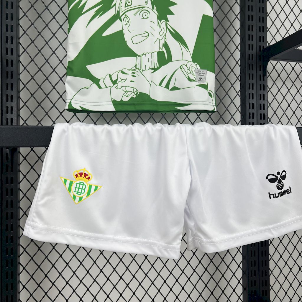 Real Betis Edición Especial "Naruto" Kit Niños 2025/26