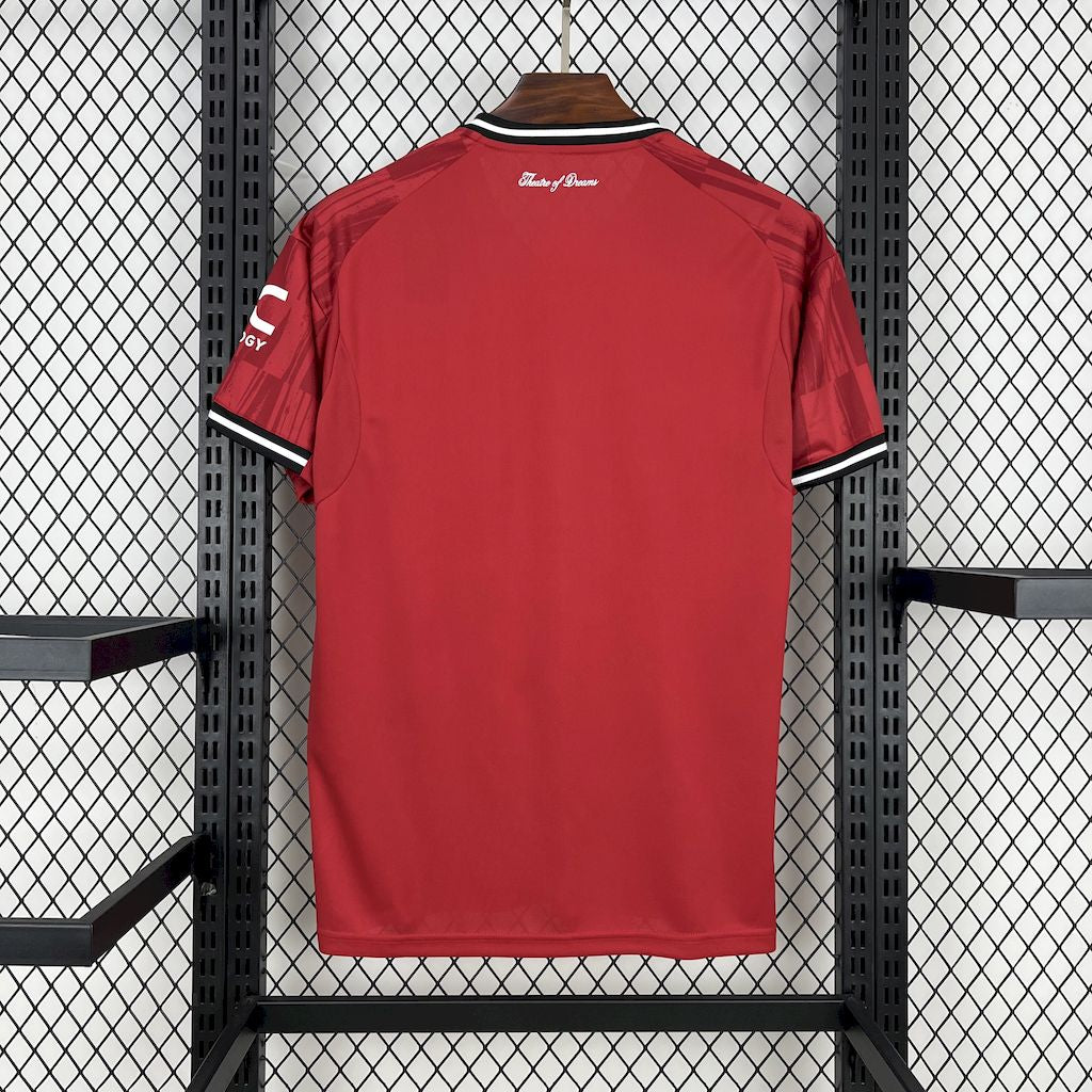Camiseta Manchester United Local 2025/26 Versión Fan