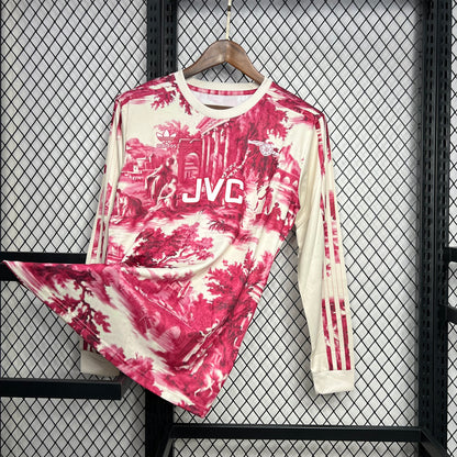 Camiseta Arsenal Edición Especial Manga Larga 2023/24 Versión Fan