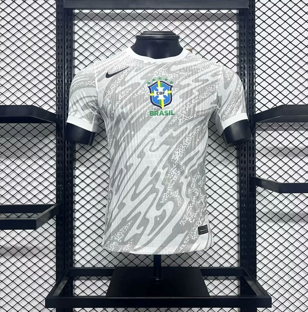 Camiseta Brasil Edición Especial Blanca 2024 Versión Jugador