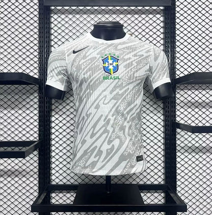 Camiseta Brasil Edición Especial Blanca 2024 Versión Jugador