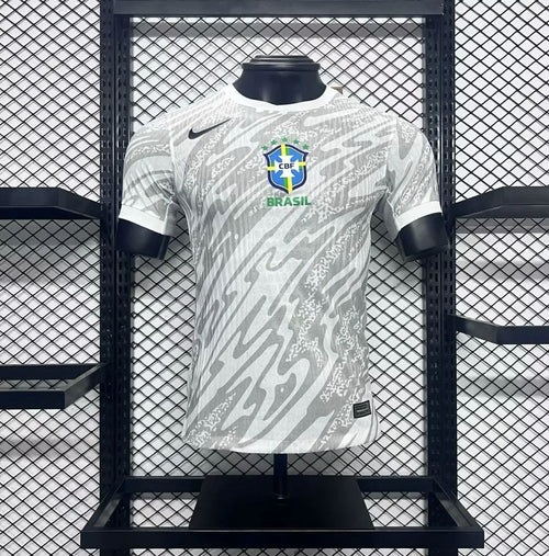 Camiseta Brasil Edición Especial Blanca 2024 Versión Jugador