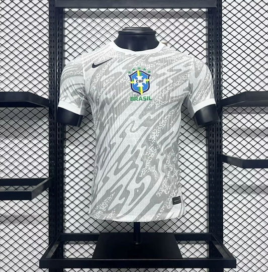 Camiseta Brasil Edición Especial Blanca 2024 Versión Jugador