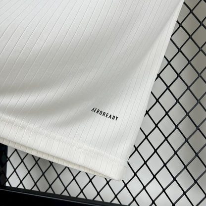 Camiseta Alemania 125 Aniversario Manga Larga Blanco 2025/26 Versión Fan