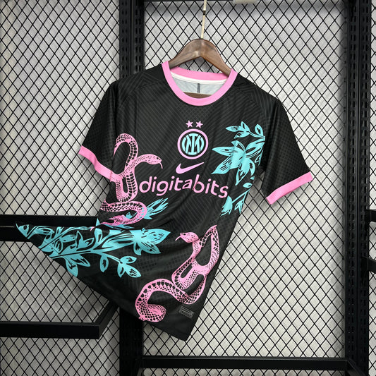Camiseta Inter de Milán "Edición Especial Negra" 2024/25 Versión Fan